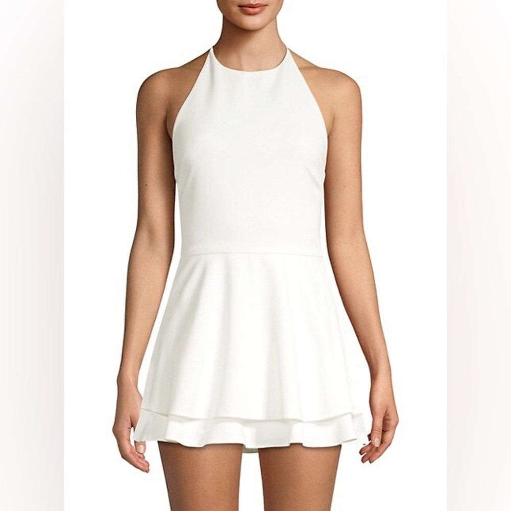 Alice + Olivia Sicily Halter Romper